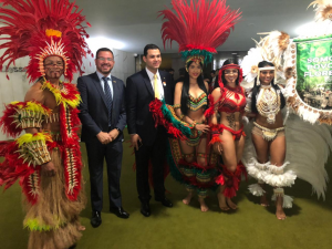 Imagem da notícia - O Amazonas foi homenageado na manhã de hoje (19/11) em sessão solene da Câmara dos Deputados que prestigiou o turismo e a cultura do estado, com o tema “O Amazonas para o mundo ver”.