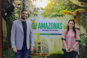 Imagem da notícia - Inês Carolina Simonetti se reuniu com o presidente da Amazonastur