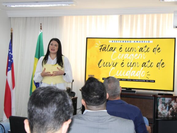 Serfi promove palestra sobre o Setembro Amarelo